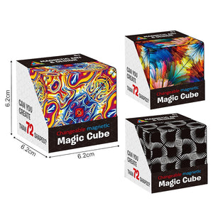 Changeable Magnetic Magic Cube