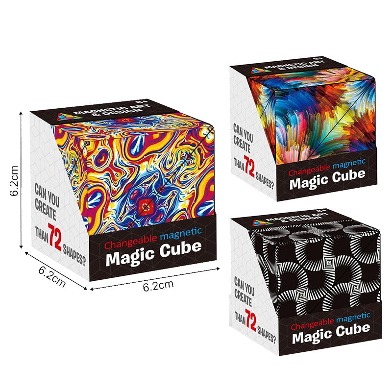 🟪Changeable Magnetic Magic Cube