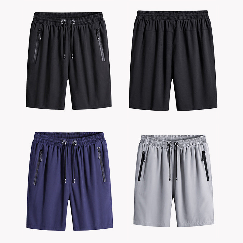 🔥Summer Specials🔥 Men's Plus Size Ice Silk Stretch Shorts