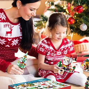 2024 Christmas Tree Building Toy Set