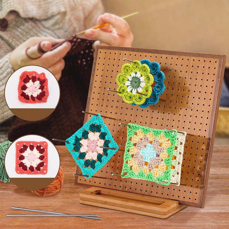 💖Hot Sale 49%OFF🌸Crochet Blocking Board With Pegs