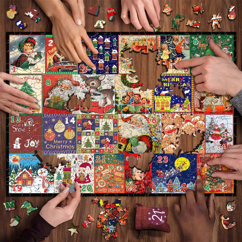 24 Days Christmas Puzzle