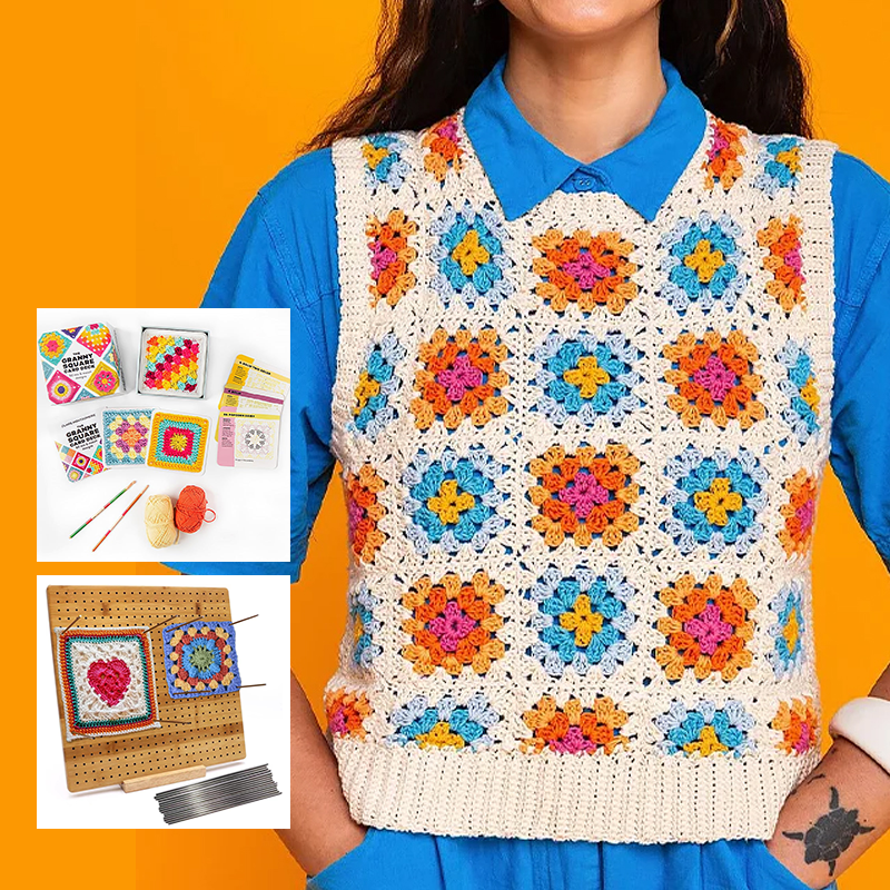 💖Hot Sale 49%OFF🌸Crochet Blocking Board With Pegs