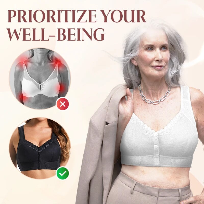 High-Quality Front Closure Breathable Bra