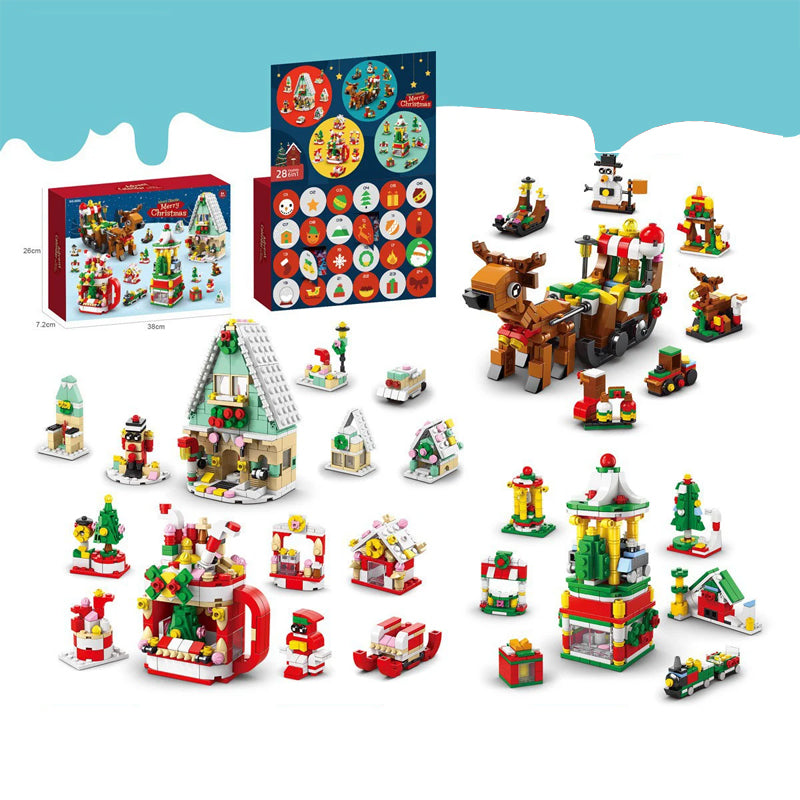 2024 Christmas Tree Building Toy Set