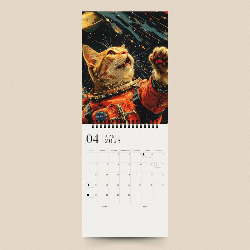 👩‍🚀Space Cats 2025 Calendar😺