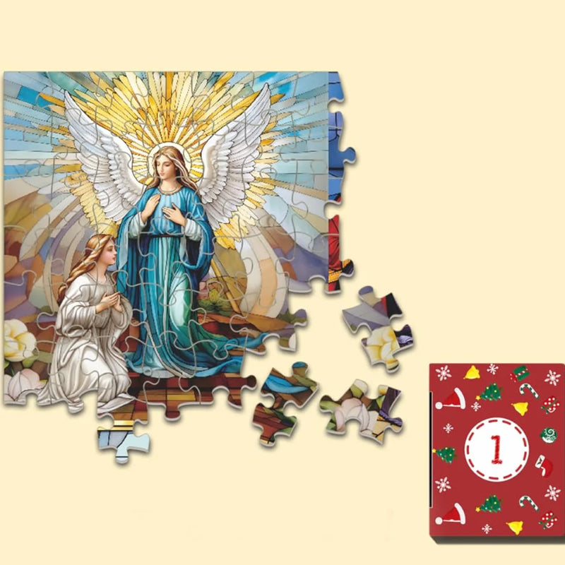 Life of Jesus Christmas Advent Calendar Jigsaw Puzzle 1000 Pieces