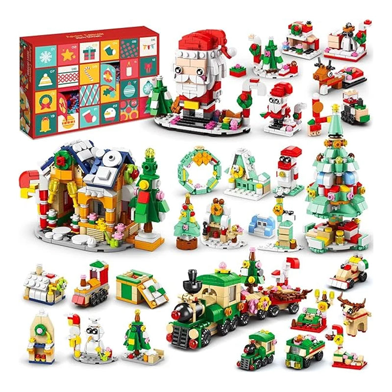 2024 Christmas Tree Building Toy Set