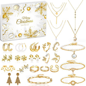 24 Day Jewelry Christmas Advent Calendar