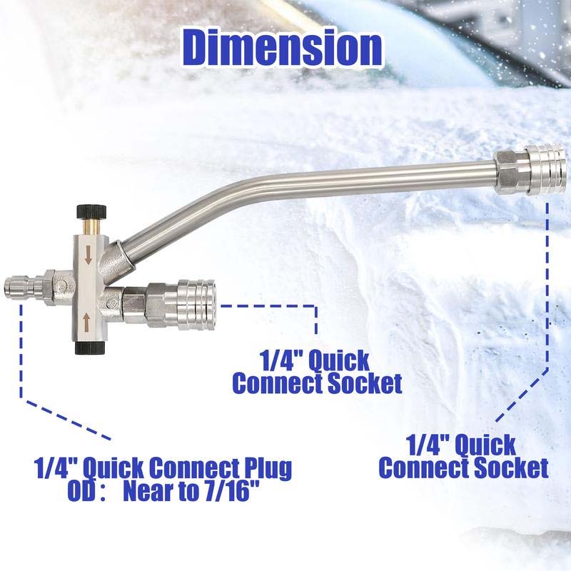 Foam Cannon Dual Connector Accessory