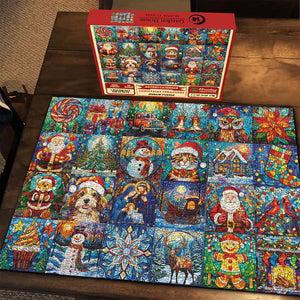 Life of Jesus Christmas Advent Calendar Jigsaw Puzzle 1000 Pieces