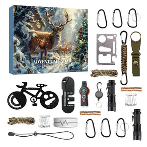 Survival Tools Advent Calendar for Adult Teen 24 Days Christmas Countdown