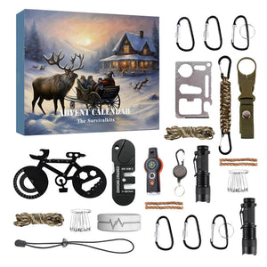 Survival Tools Advent Calendar for Adult Teen 24 Days Christmas Countdown