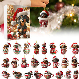 🎅2024 Christmas Dachshund Advent Calendar🎁