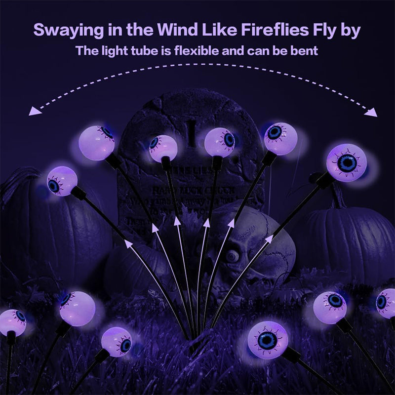 🔥Hot Sale 49%OFF🎃Scary Eyeballs Swaying Firefly Lights