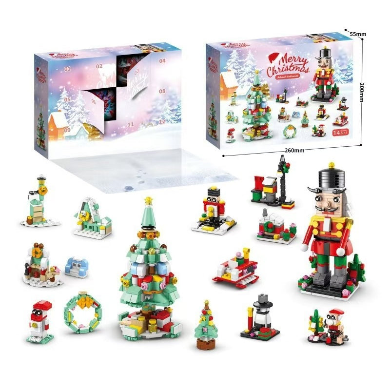 2024 Christmas Tree Building Toy Set