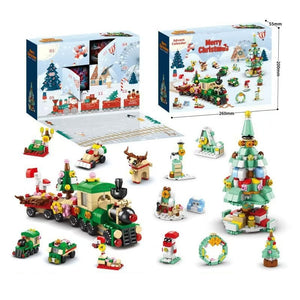 2024 Christmas Tree Building Toy Set