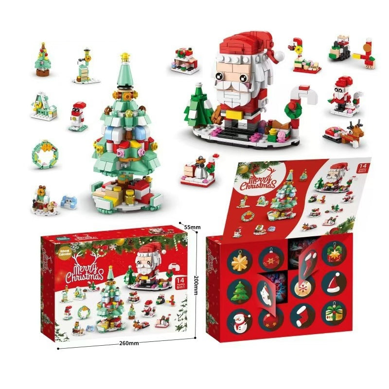 2024 Christmas Tree Building Toy Set