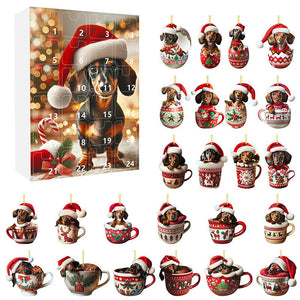 🎅2024 Christmas Dachshund Advent Calendar🎁