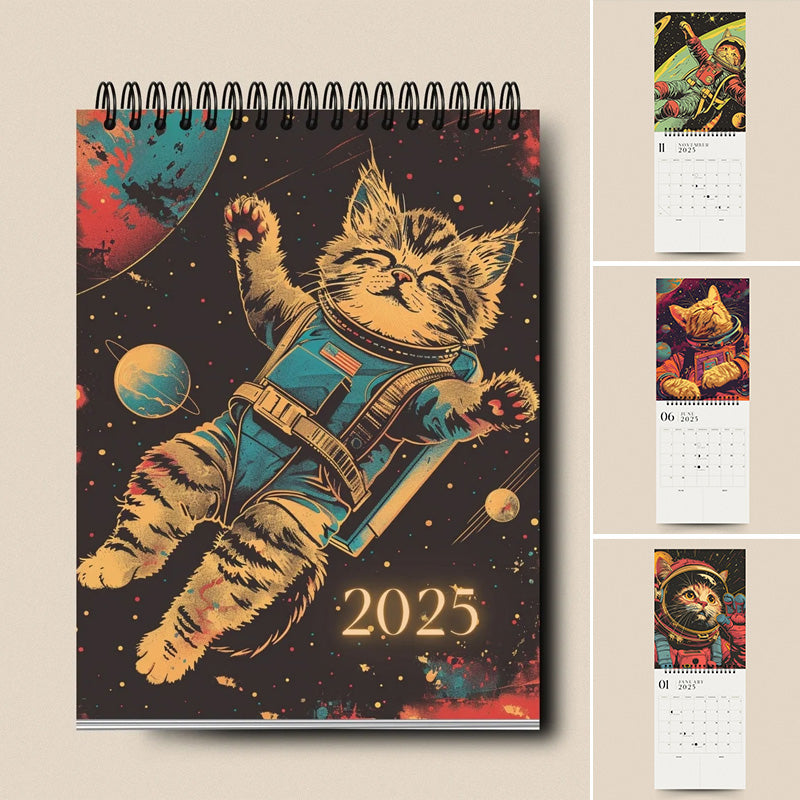 👩‍🚀Space Cats 2025 Calendar😺