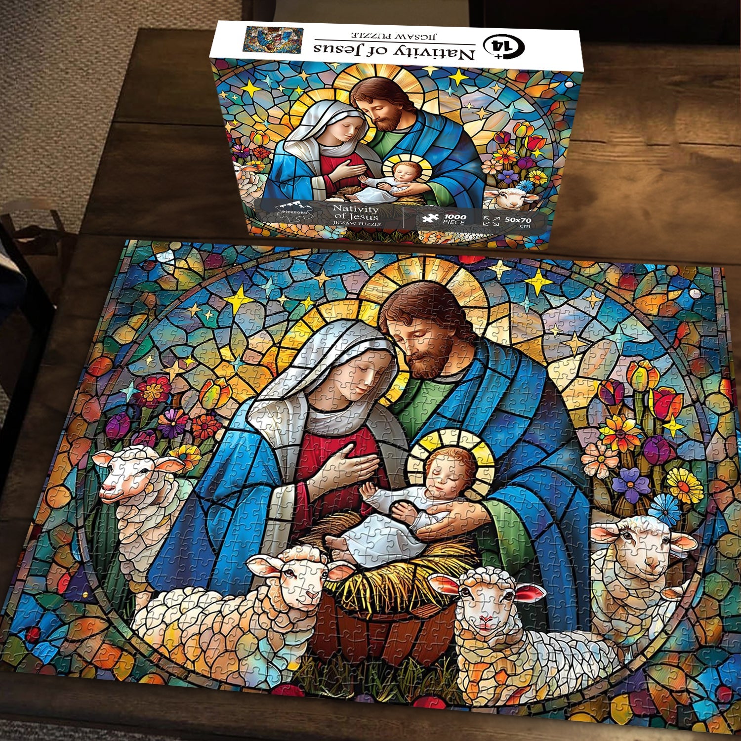 Life of Jesus Christmas Advent Calendar Jigsaw Puzzle 1000 Pieces