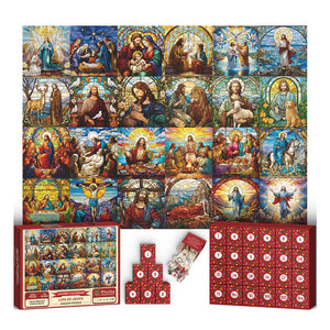 Life of Jesus Christmas Advent Calendar Jigsaw Puzzle 1000 Pieces