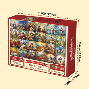 Life of Jesus Christmas Advent Calendar Jigsaw Puzzle 1000 Pieces