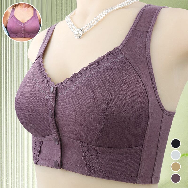 High-Quality Front Closure Breathable Bra