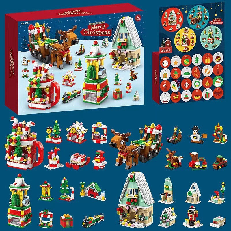 2024 Christmas Tree Building Toy Set