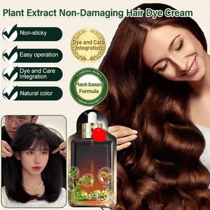 Plant Extract Non-damage Hair Dye Cream