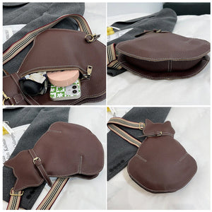 Cat Shape Crossbody Bag