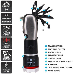 Multi Tool LED Flashlight