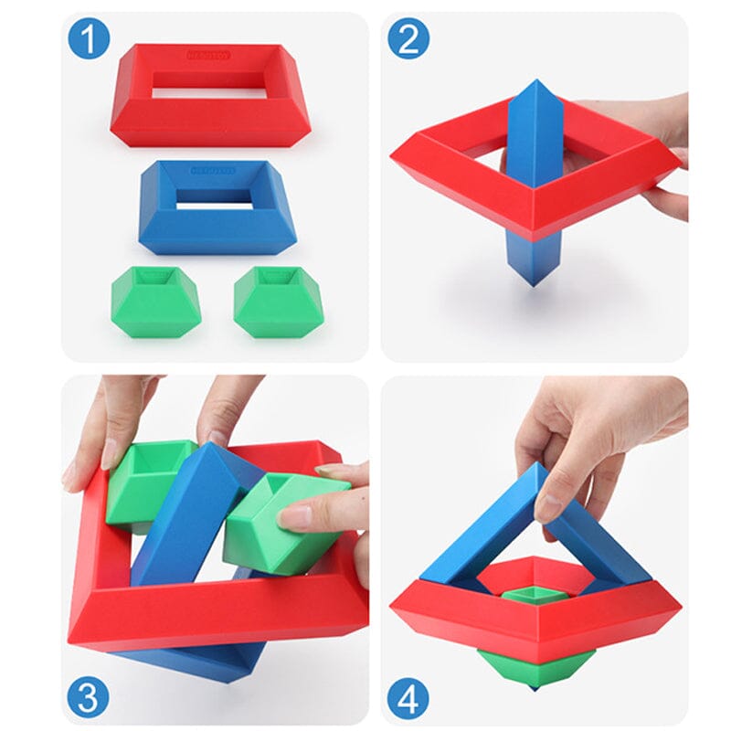 Pyramids Stacking Blocks