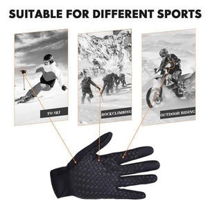 Hirundo Touch Screen Windproof Thermal Gloves