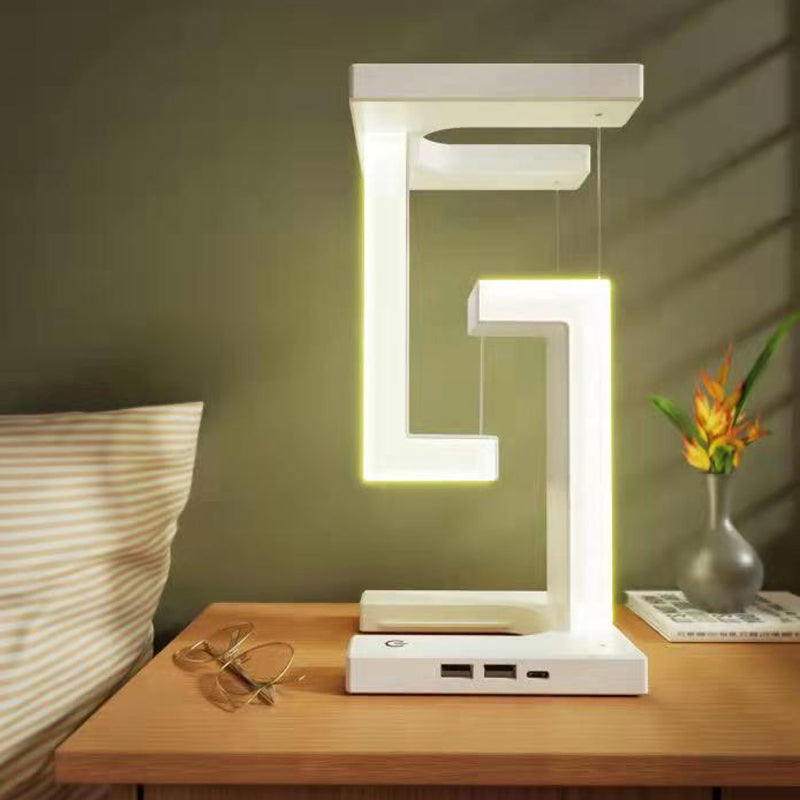 The Floating Wireless Charging Lamp