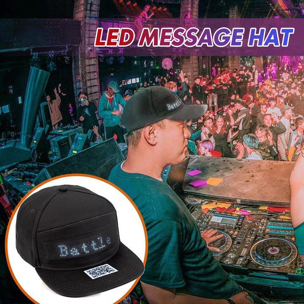 LED Message Hat