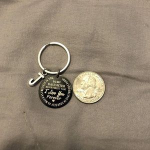 To My Son/Daughter Keychain (BLACK)