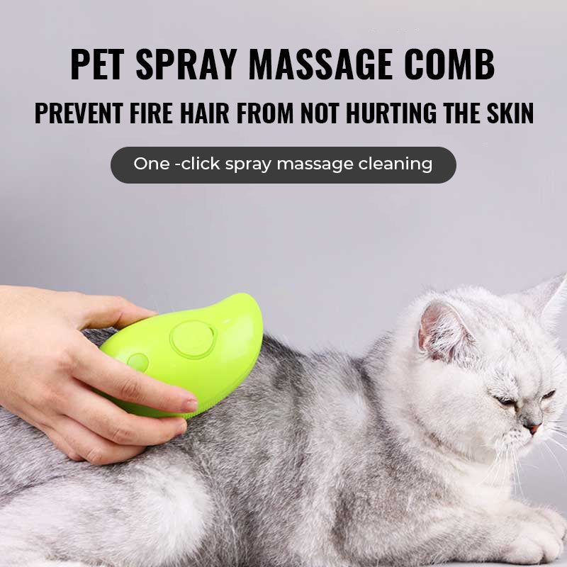 🐱Spray floating hair comb