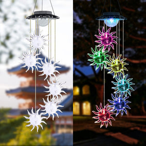 Solar Color Changing Wind Chime Light