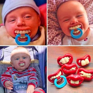 Funny Teeth Baby Pacifiers