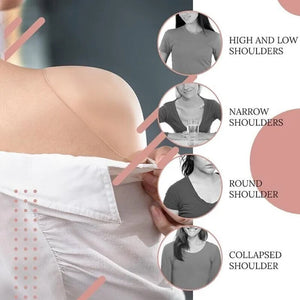 NATURALLY SOFT ANTI-SLIP SHOULDER PADS