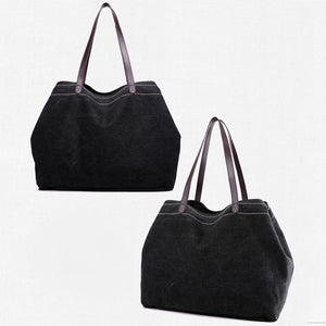 Large Capacity Retro Casual Canvas Handbag