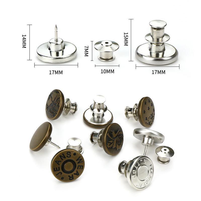 Detachable Adjustable Waist Button Decorative Button