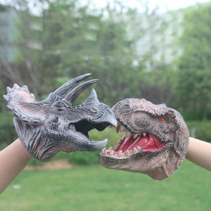 Dinosaur Hand Puppet Gloves