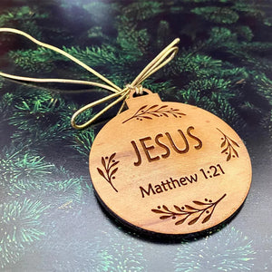 Names Of Jesus Christ Ornaments