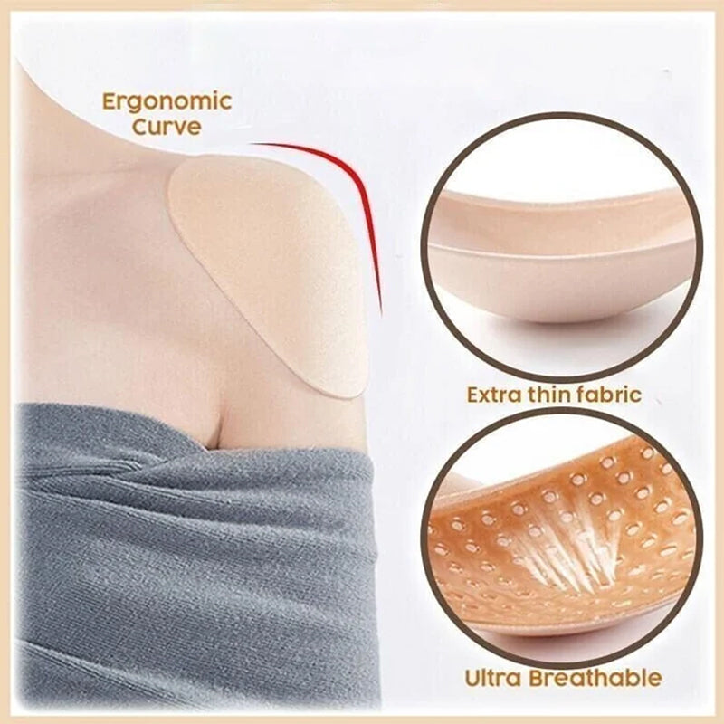 NATURALLY SOFT ANTI-SLIP SHOULDER PADS