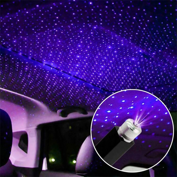 Car and Home Ceiling Romantic USB Night Light