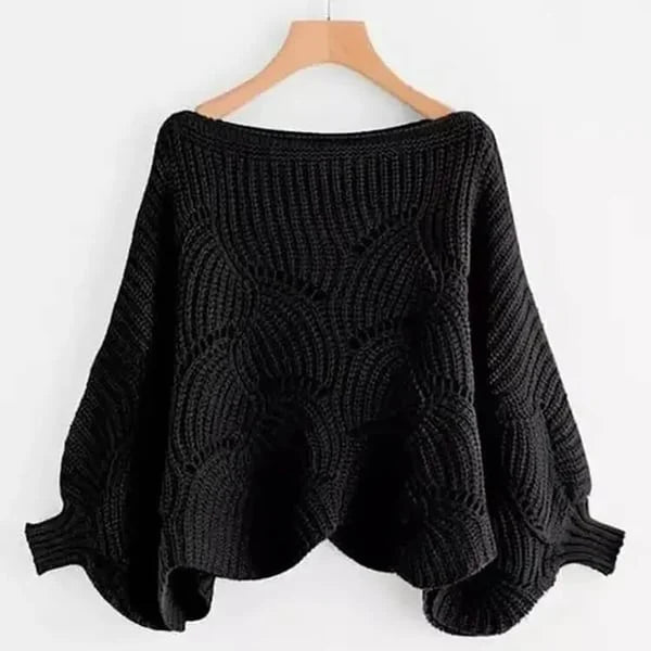 🎅Early Christmas Sales 50% OFF - Bat Sleeve Knitting Shawl