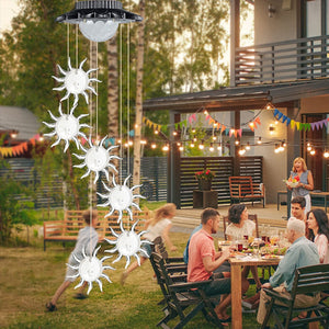 Solar Color Changing Wind Chime Light