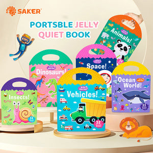 Saker Portable Jelly Quiet Book